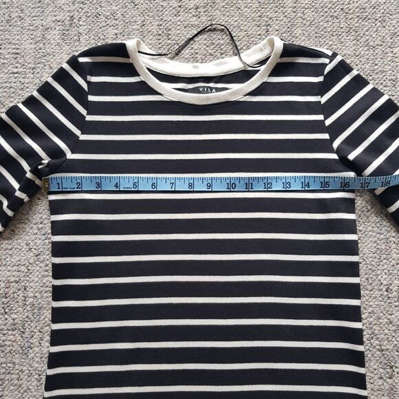 NWOT Vila long sleeve cotton dress - Picture 7 of 10
